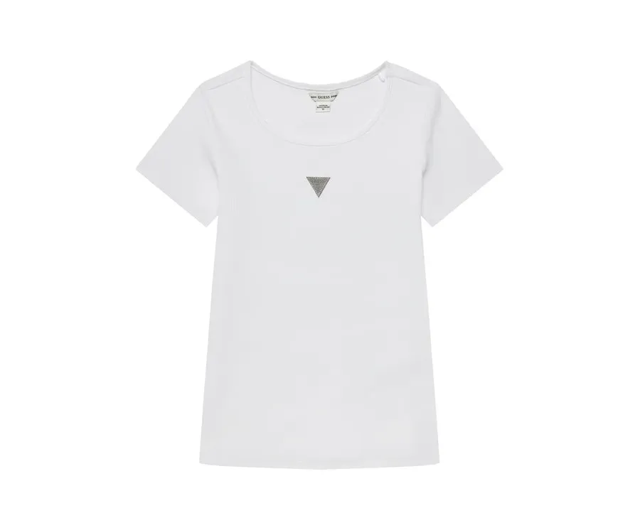 obrazek 1 Guess T-Shirt J5YP03 KB1O1 Biały Regular Fit