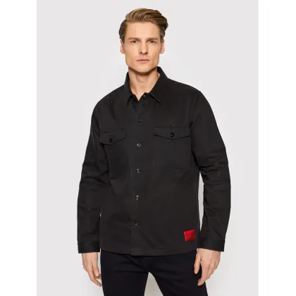 Zdjęcie Hugo Kurtka jeansowa Enalu 50468744 Czarny Regular Fit HUGO