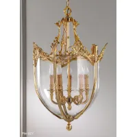 Picture Classic lantern in gilded bronze
