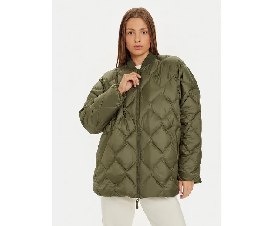 obrazek 1 New Balance Kurtka puchowa WJ43503 Zielony Loose Fit
