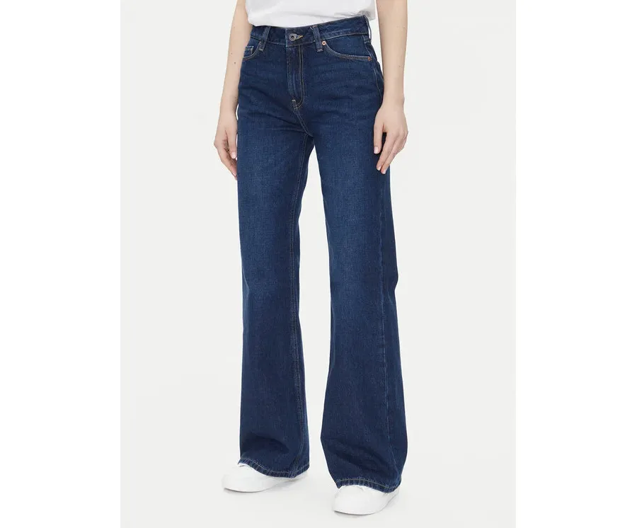 obrazek 1 Pepe Jeans Jeansy PL204734 Niebieski Flare Fit