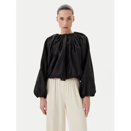 Zdjęcie Eleh Bluzka ESS250056 Czarny Regular Fit