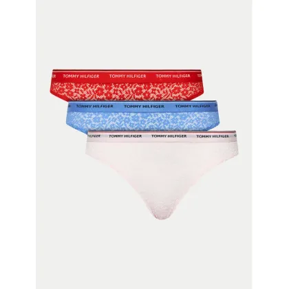 Zdjęcie Tommy Hilfiger Komplet 3 par fig klasycznych UW0UW04897 Kolorowy