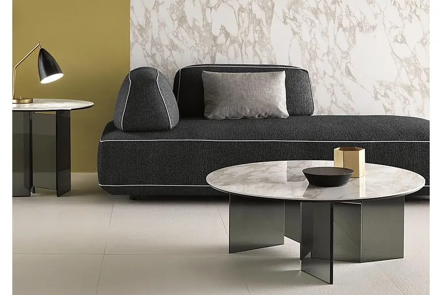 obrazek 1 Wyrafinowany okrągły stolik z ceramicznym blatem - Tonelli Design