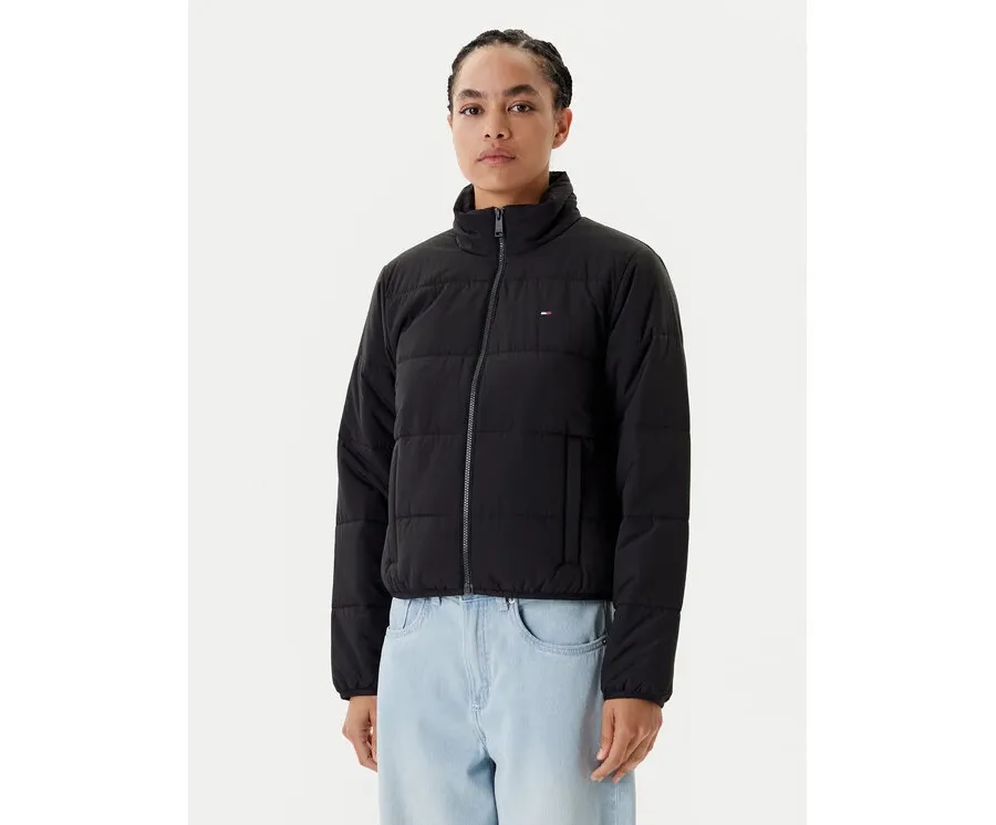 obrazek 1 Tommy Jeans Kurtka przejściowa DW0DW20958 Czarny Regular Fit