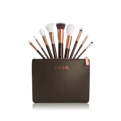 Zdjęcie ZOEVA The Complete Brush Set Rosè Golden Edition Zestaw pędzli 1 szt.