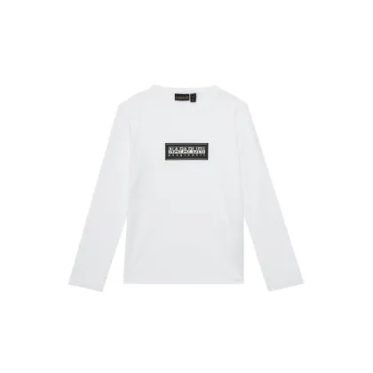 Zdjęcie Napapijri Bluzka S-Chamois NP0A4HYK M Biały Regular Fit