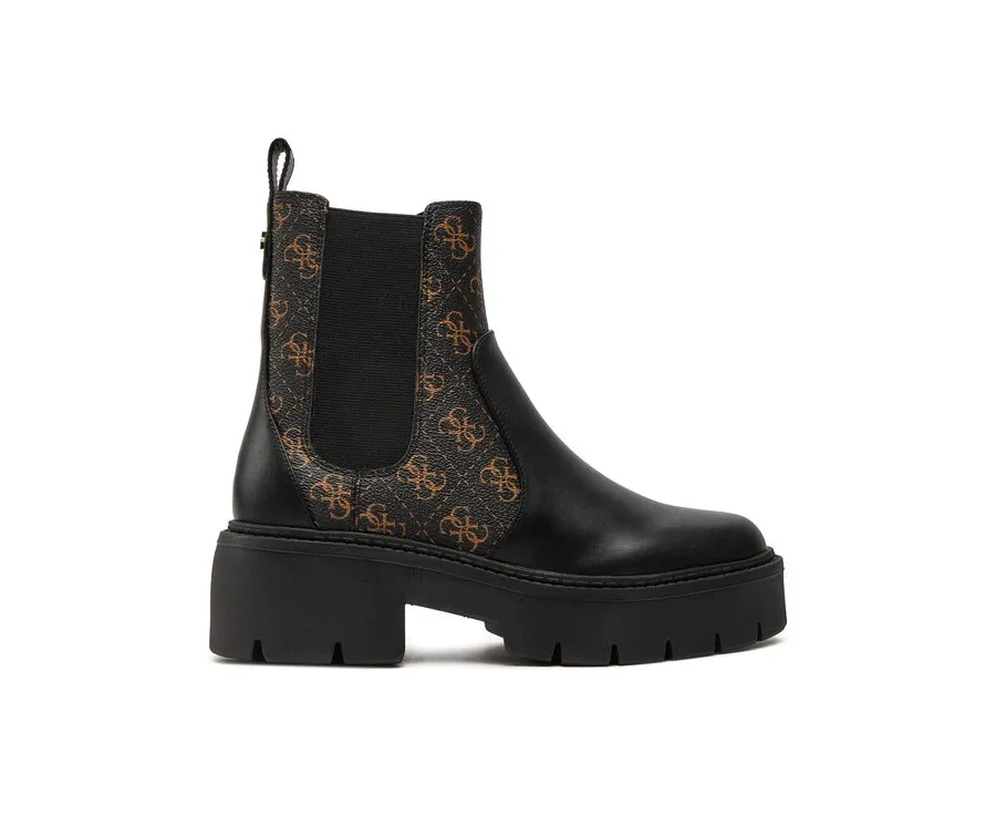 obrazek 1 Guess Sztyblety Shuze FLTSHU ELE10 Czarny