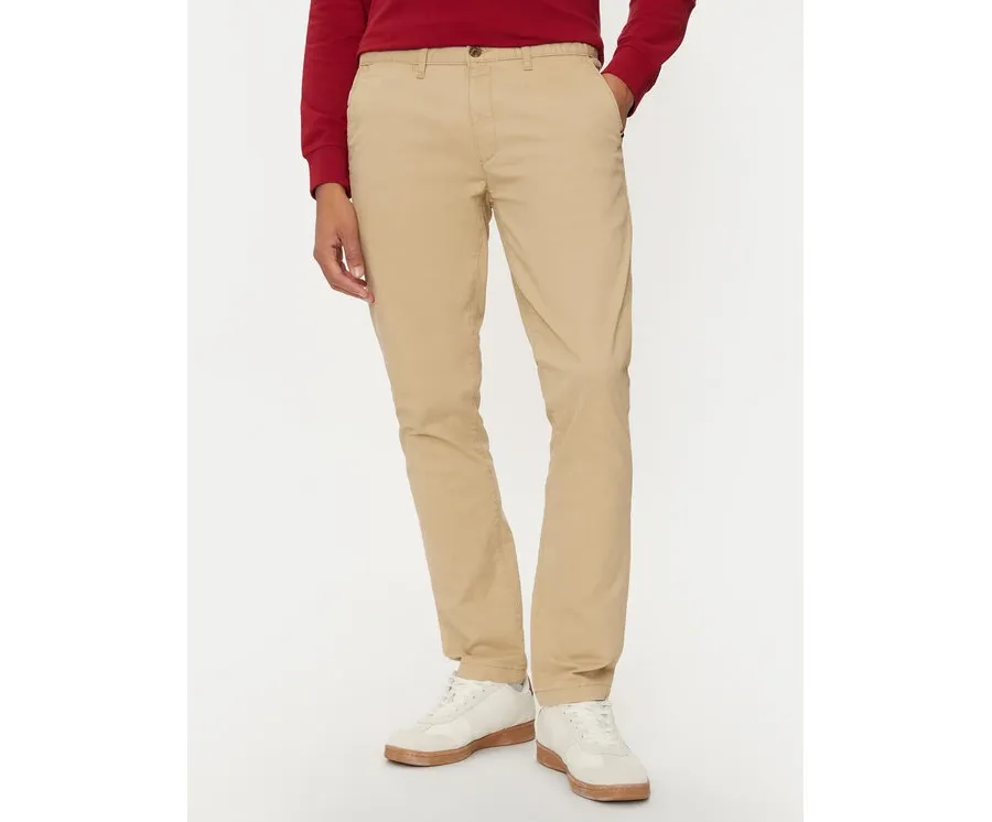 obrazek 1 U.S. Polo Assn. Chinosy MUP3346 Beżowy Slim Fit