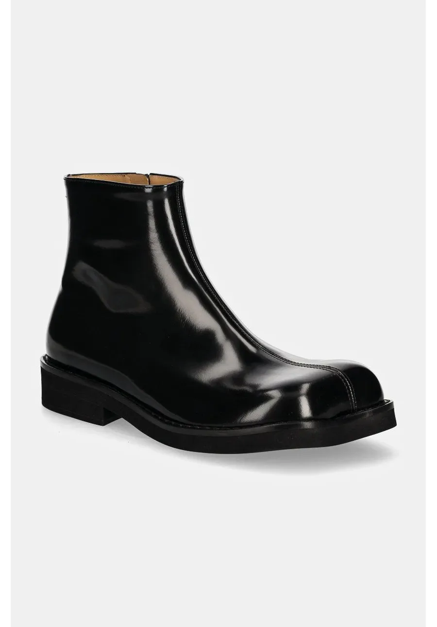 obrazek 1 MM6 Maison Margiela buty wysokie męskie kolor czarny SH3WU0006.P7983