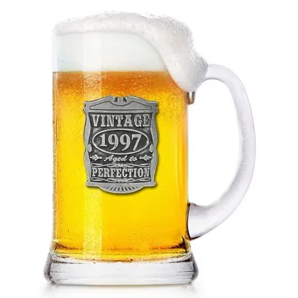 Zdjęcie Wspaniały kufel do piwa z okazji 25. urodzin lub rocznicy