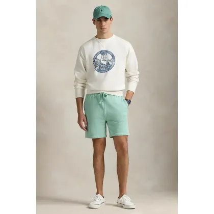 Zdjęcie Polo Ralph Lauren szorty bawełniane kolor zielony 710934602