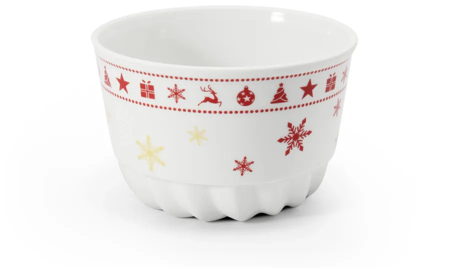 obrazek 1 Stylowy wielofunkcyjny pojemnik z porcelany ze świątecznej kolekcji – Leander