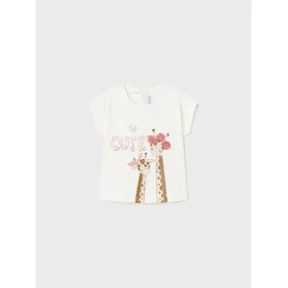 Zdjęcie Mayoral T-Shirt 1009 Écru