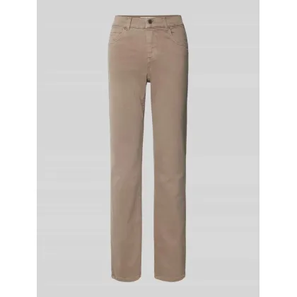 Zdjęcie Jeansy o kroju regular fit z 5 kieszeniami model ‘CICI’