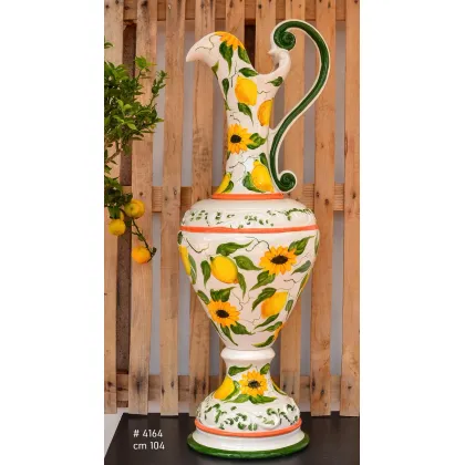 Picture A wonderful decorative amphora made of ceramics