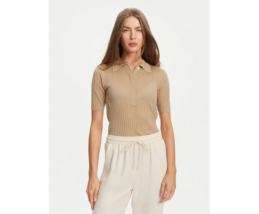 obrazek 1 Marella Sweter Torbole 2513361145 Beżowy Slim Fit