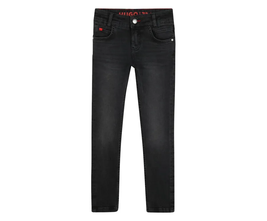 obrazek 1 HUGO Jeansy G00380 S Czarny Skinny Fit