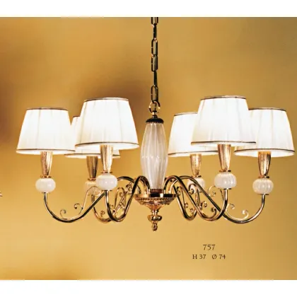 Zdjęcie Wyjątkowy żyrandol o oryginalnym designie w stylu klasycznym - Il Paralume Marina