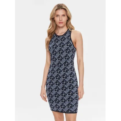 Zdjęcie MICHAEL Michael Kors Sukienka letnia MH381SL9Z6 Granatowy Slim Fit