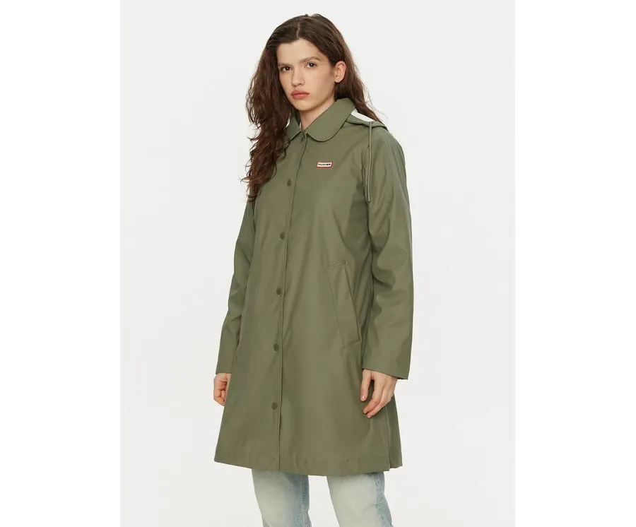 obrazek 1 Hunter Kurtka przeciwdeszczowa Benja HARW0020242 Zielony Regular Fit