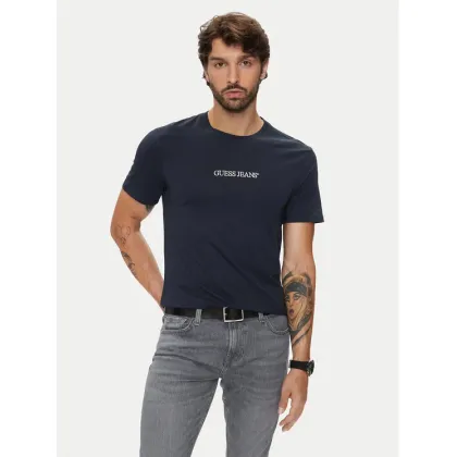 Zdjęcie Guess Jeans T-Shirt M4YI52 K8HM0 Granatowy Slim Fit