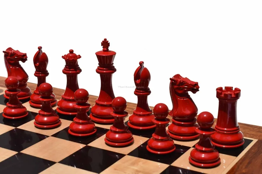 obrazek 5 Idealny na prezent drewniany zestaw szachowy - The Chess Empire