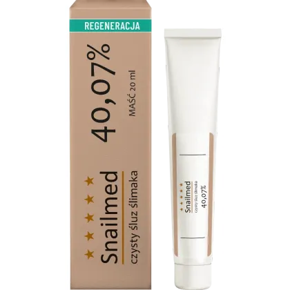 Zdjęcie Snailmed Regeneracyjna maść ze śluzem ślimaka na blizny i poparzenia, 20 ml 20 ml