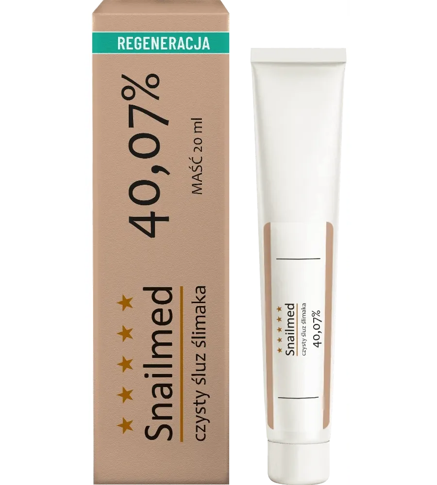 obrazek 1 Snailmed Regeneracyjna maść ze śluzem ślimaka na blizny i poparzenia, 20 ml 20 ml