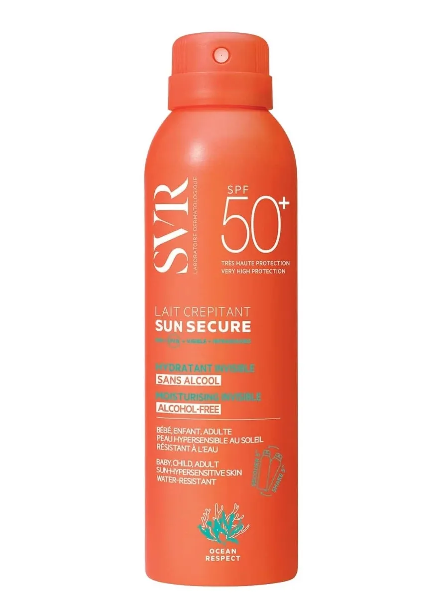 obrazek 1 SVR Sun Secure Lait Crepitant Mleczna pianka SPF50+  200 ml