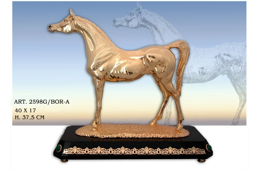 obrazek 1 Luksusowa figura konia idealna na prezent
