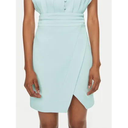 Zdjęcie MVP Wardrobe Spódnica trapezowa MVPE4GO135.0CP0037 Błękitny Classic Fit