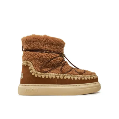Zdjęcie Mou Śniegowce Eskimo Sneaker Bold Scoub Lace FW411012A Brązowy