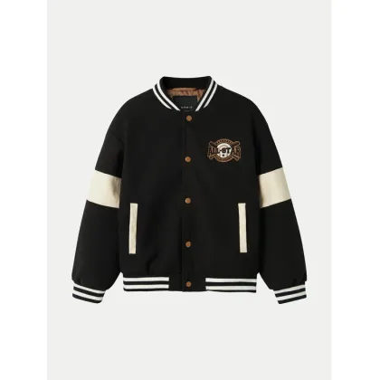 Zdjęcie NAME IT Kurtka bomber Mikado 13237599 Czarny Regular Fit