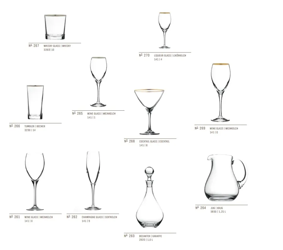 obrazek 2 Luksusowy kielich do likieru - Pure Gold