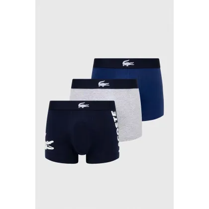 Zdjęcie Lacoste Bokserki 5H1803 (3-pack) męskie kolor granatowy