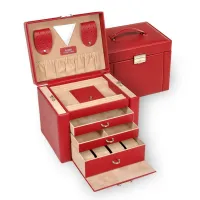 Picture Fantastic jewelry box with two ring pillows - Sacher