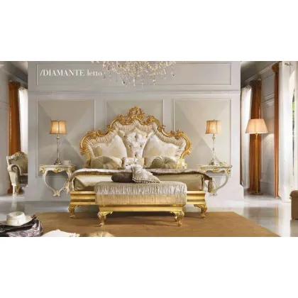 Zdjęcie Luksusowe łóżko Diamante 180x200cm z Włoch - Casa + 39
