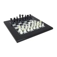 Picture Wooden set: chessboard + pieces G1501BN+347NB
