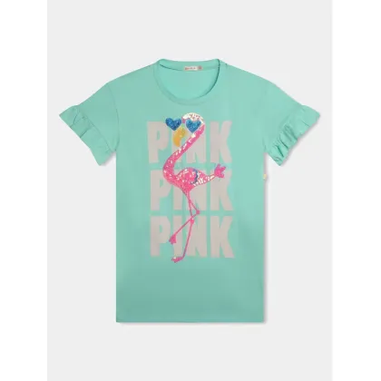 Zdjęcie Billieblush Sukienka letnia U20186 Zielony Regular Fit