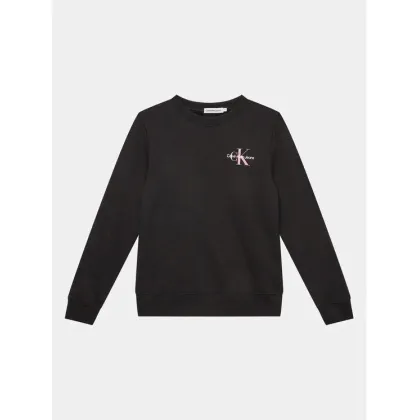 Zdjęcie Calvin Klein Jeans Bluza Monogram IU0IU00397 Czarny Regular Fit