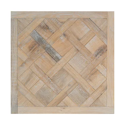 Zdjęcie Ekskluzywna włoska podłoga ze starych regenerowanych belek dębowych