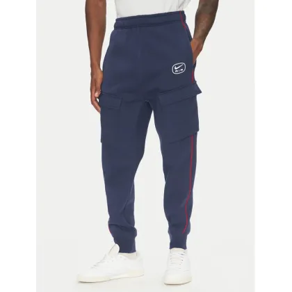 Zdjęcie Nike Spodnie dresowe HM0180 Granatowy Regular Fit