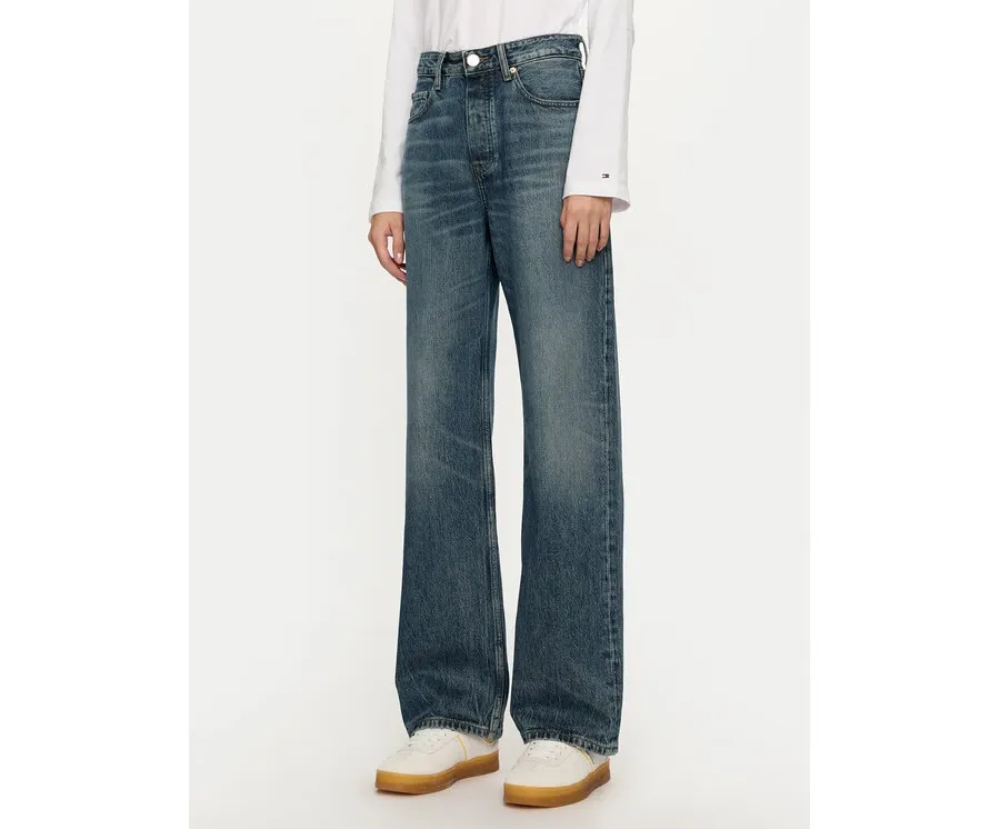 obrazek 1 Tommy Hilfiger Jeansy WW0WW42800 Granatowy Loose Fit