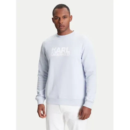 Zdjęcie KARL LAGERFELD Bluza 705091 553917 Błękitny Regular Fit