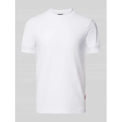Zdjęcie T-shirt z prążkowanymi wykończeniami