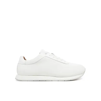 Zdjęcie Calvin Klein Sneakersy Low Prof Runn Laceup Rubb Lth HM0HM01707 Biały