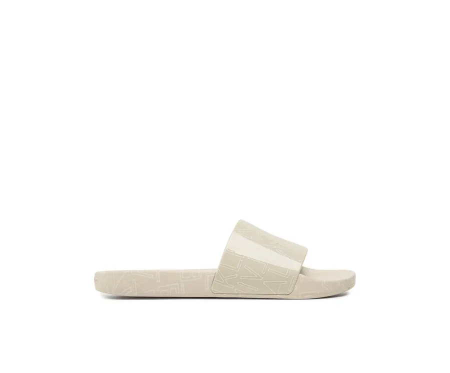 obrazek 1 Calvin Klein Klapki Pool Slide Rubber HM0HM01062 Beżowy