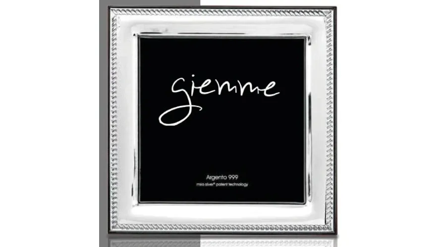 picture 1 Stylish square silver frame 15x15 cm