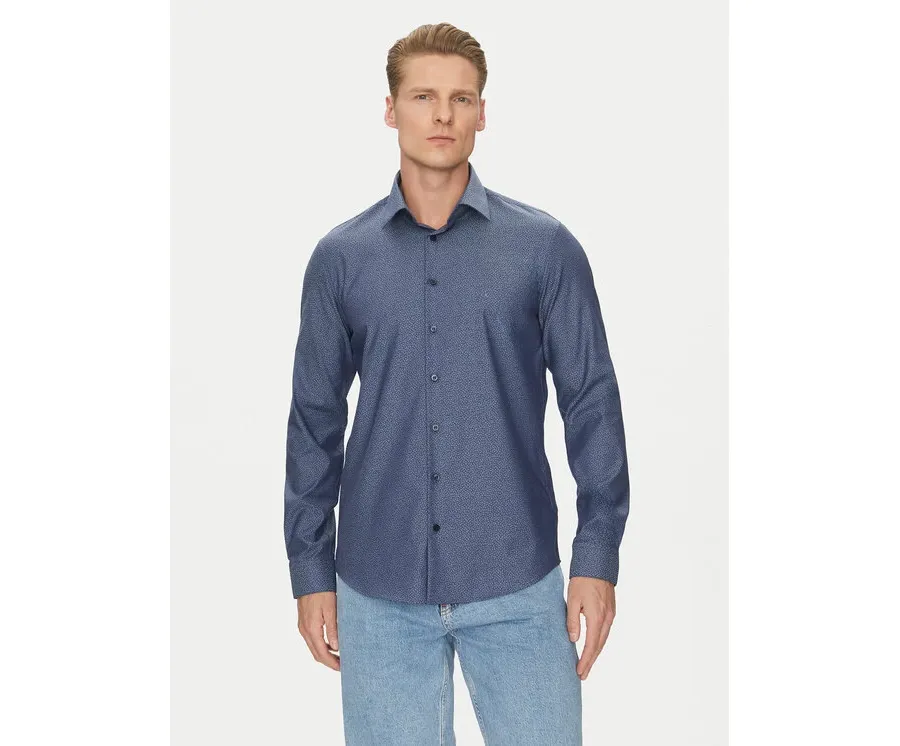 obrazek 1 Calvin Klein Koszula K10K114311 Granatowy Regular Fit